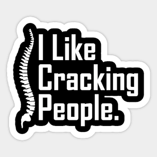 Funny Chiropractor Joke Sticker